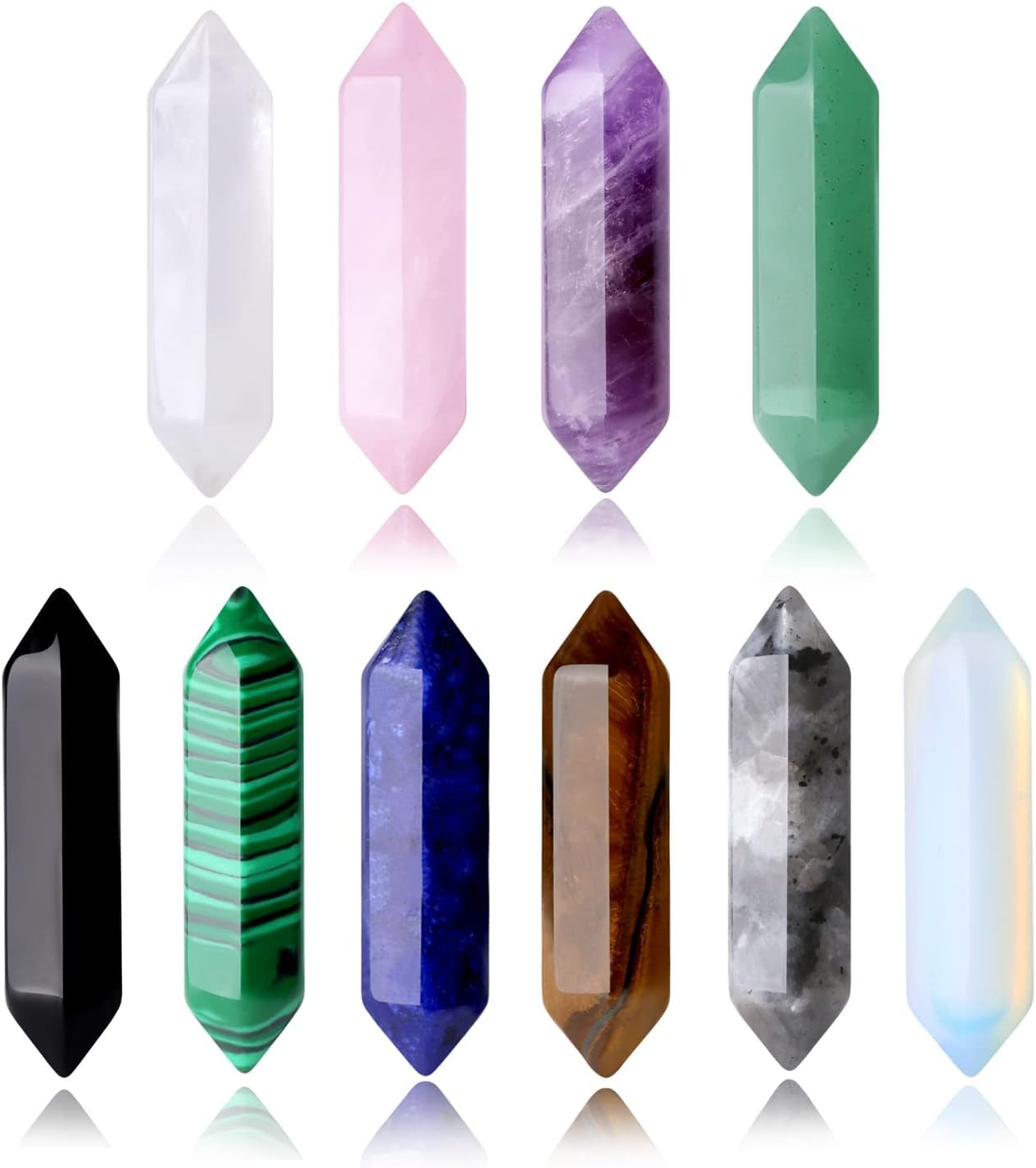 Healing Crystal Set - 10PCS Healing Crystals Stones Set Natural