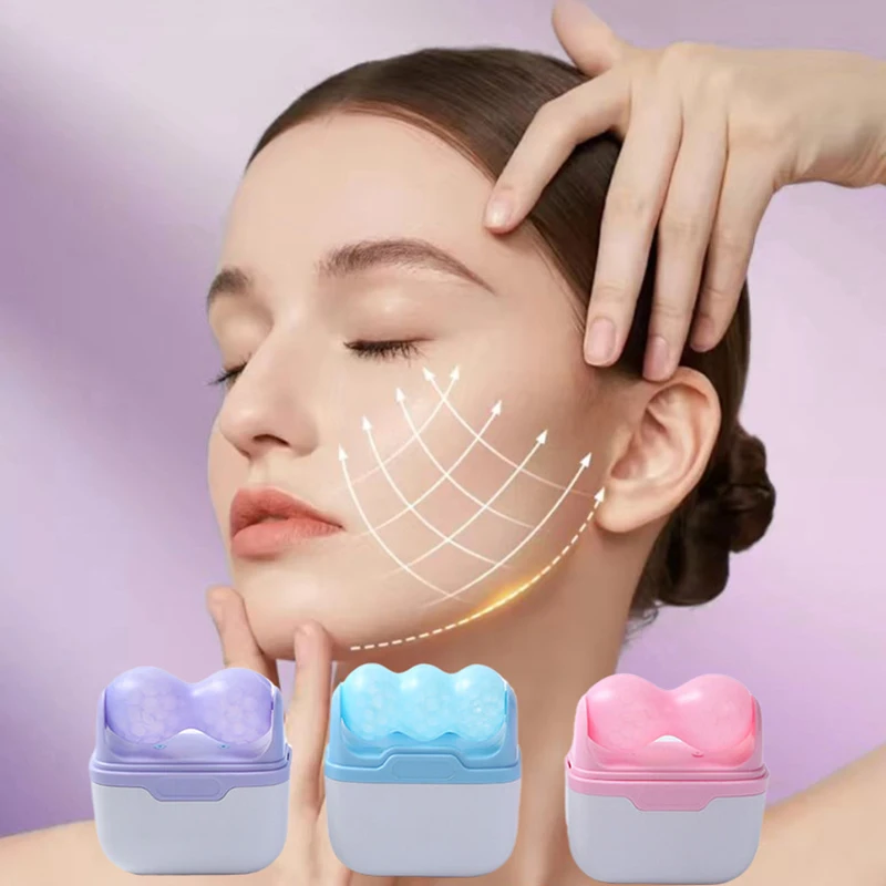Ice Roller Face Cold - Double Head Ice Roller For Face