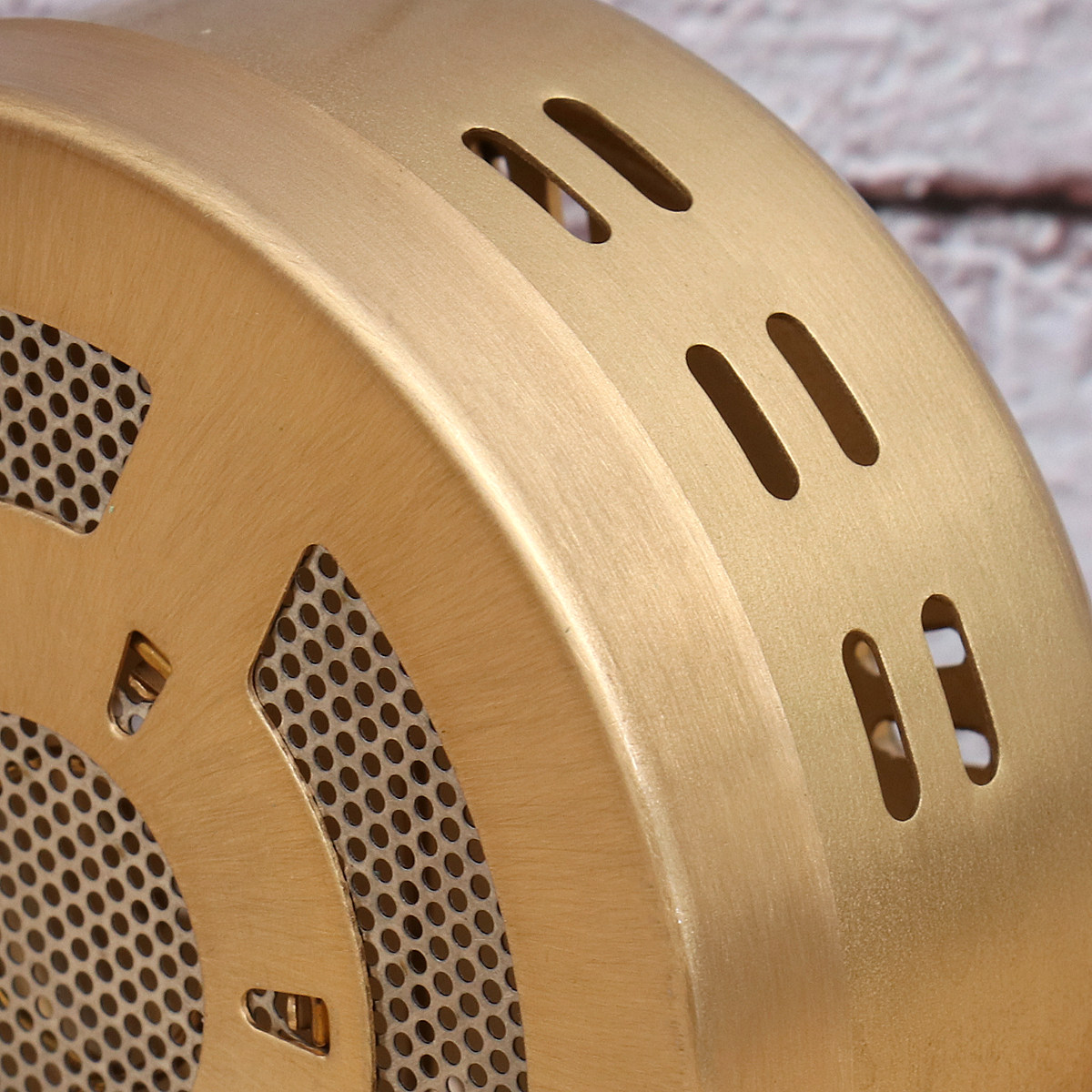 Health Wellness And Spa - Copper Moxibustion Box Portable 6-Hole Health
