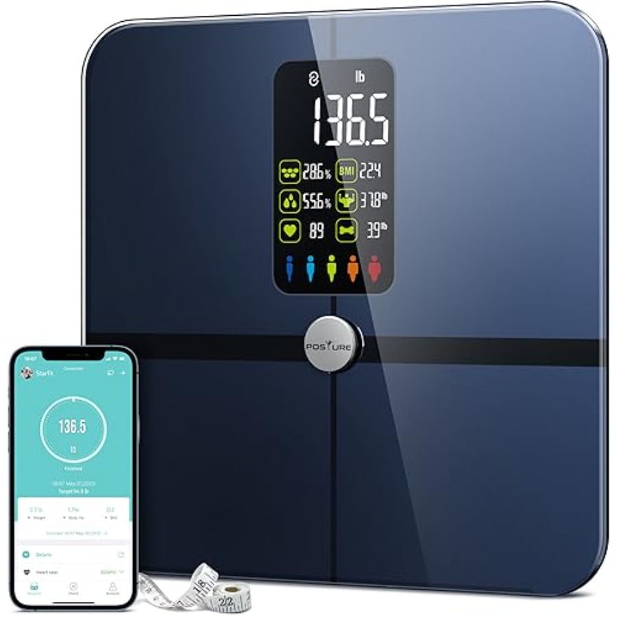 Digital Body Weight Scale - Body Fat Scale Extra Large Display