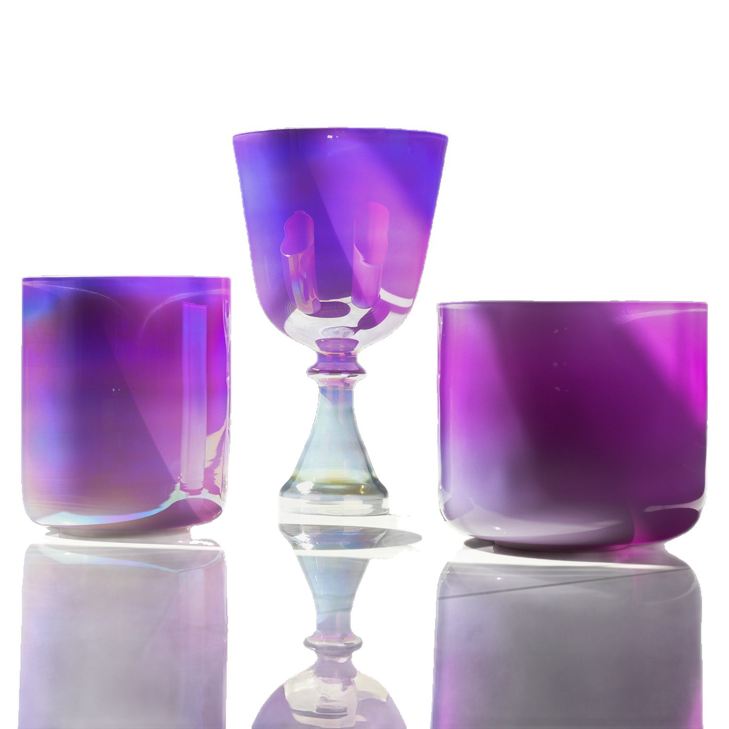 Healing Crystal Set - Alchemy Crystal Bowl Set Crystal Singing