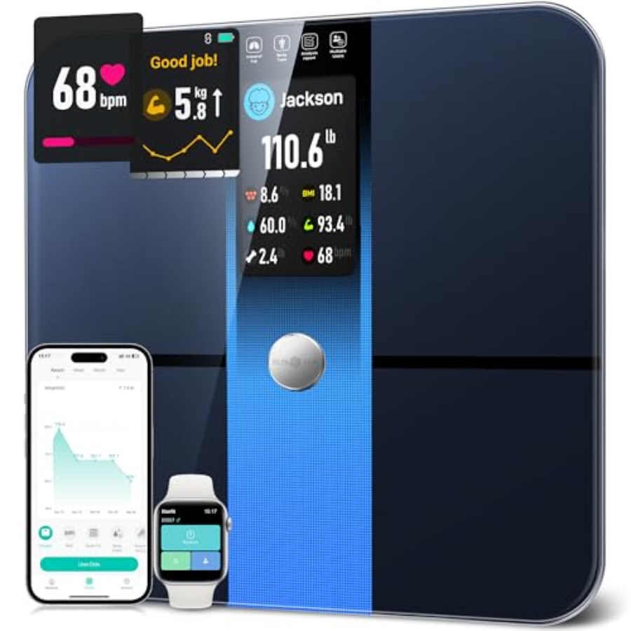 Digital Body Weight Scale - Bathroom smart scale for body weight
