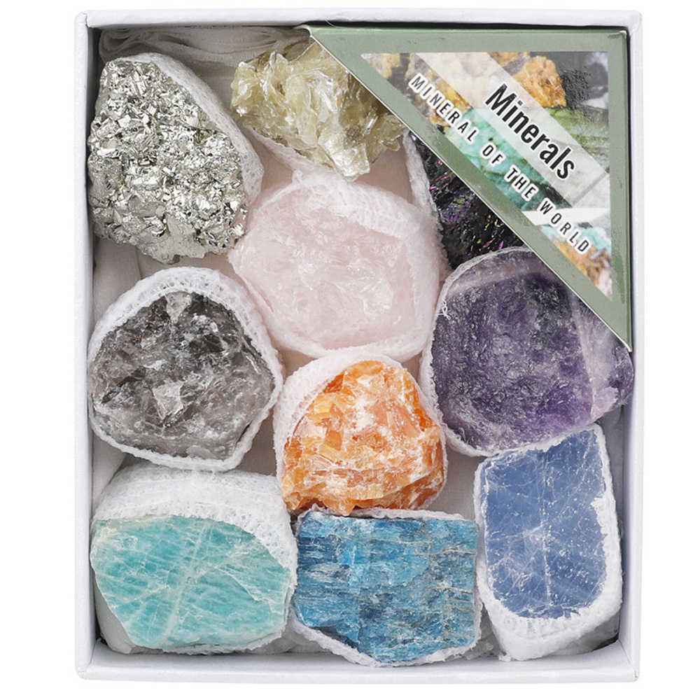 Healing Crystal Set - Natural Raw Stone Healing Crystal Minerals
