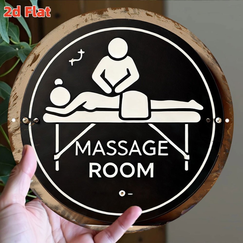 Health Wellness And Spa - 2D Flat,High-Definition Print,Waterproof & Dustproof, Wellness
