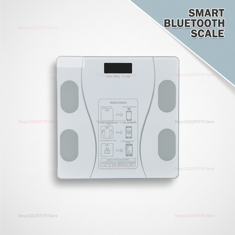 Digital Body Weight Scale - Bluetooth Body Fat Scale Smart Digital