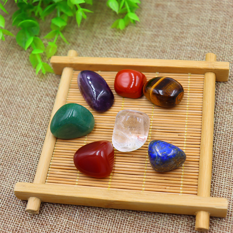 7pc/set Natural crystal Yoga P - огляд і ціна Healing Crystal Set