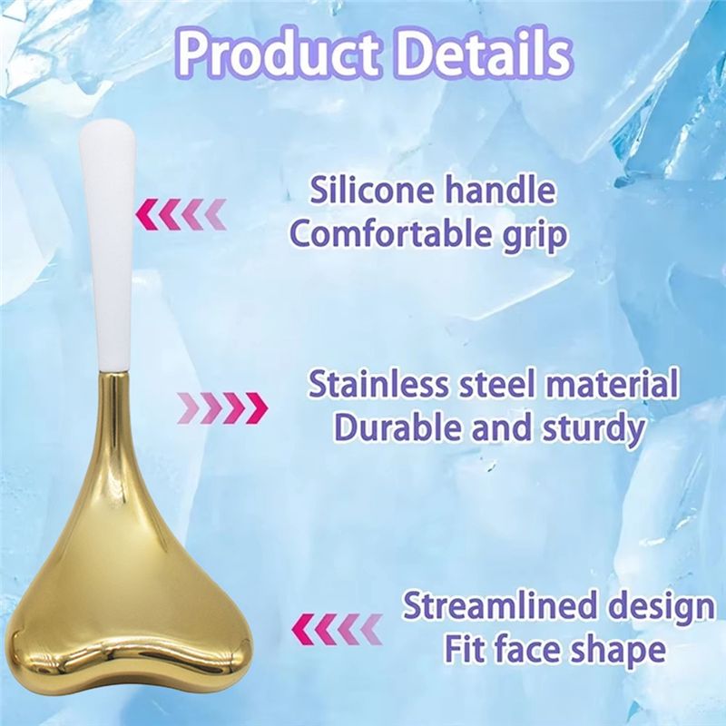 YCOC-Ice Globes For Face 2PCS  - огляд і ціна Ice Roller Face Cold
