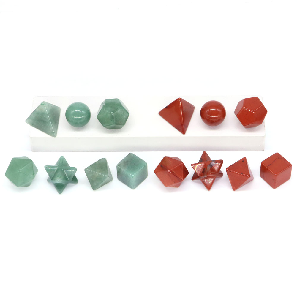 7Pcs/Set Platonic Crystal Soli - огляд і ціна Healing Crystal Set