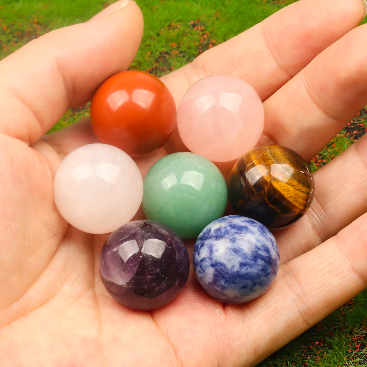 7-Piece Set Natural Crystal He - огляд і ціна Healing Crystal Set