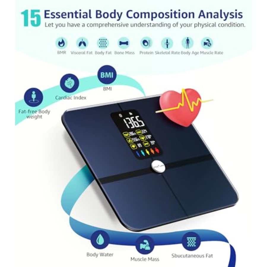 Body Fat Scale Extra Large Dis - огляд і ціна Digital Body Weight Scale