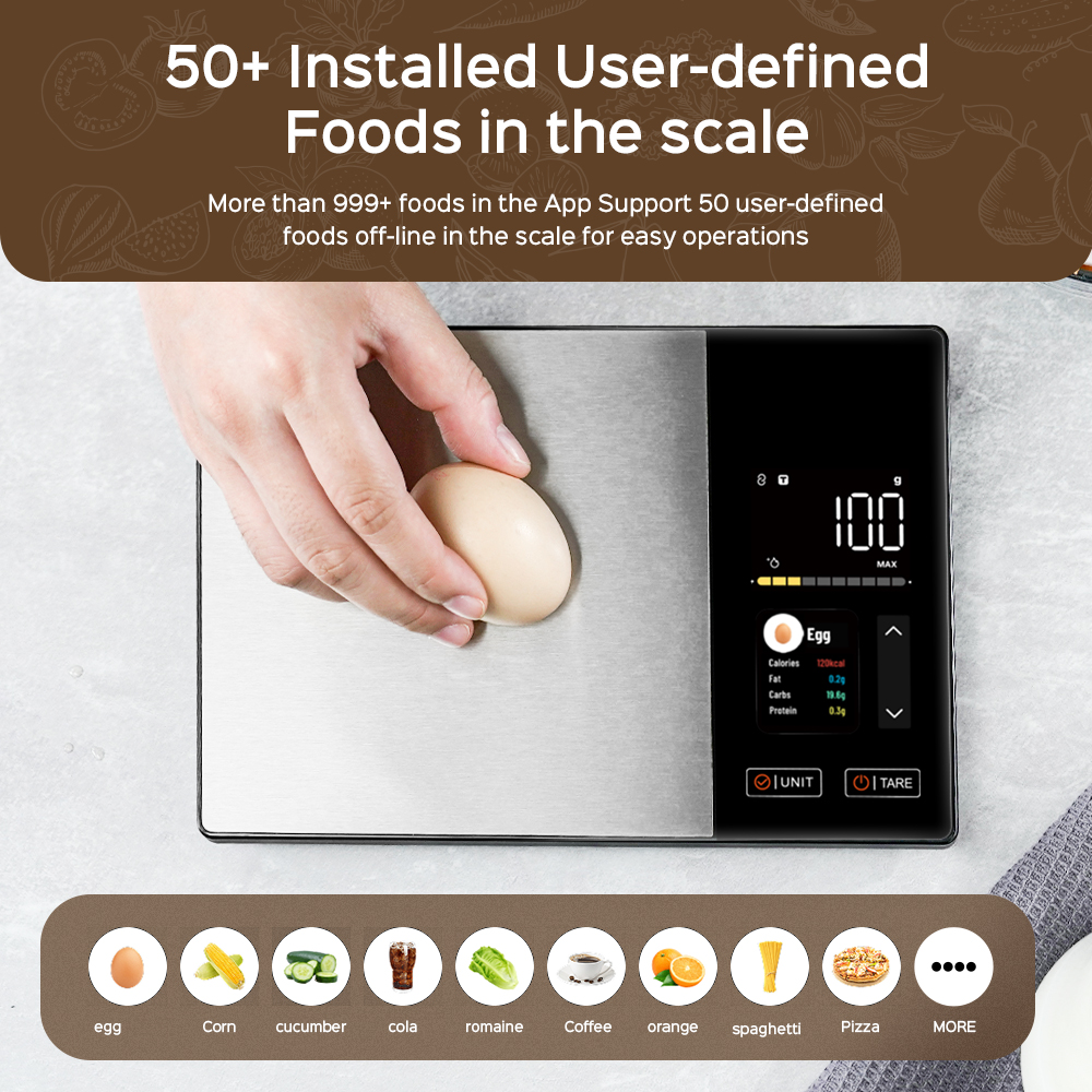 Smart Kitchen Scale Connects t - огляд і ціна Digital Body Weight Scale