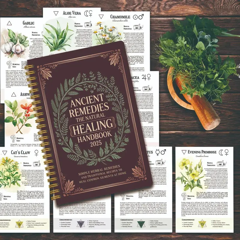 Natural Remedies Handbook with - огляд і ціна Health & Wellness Farmacia Inc