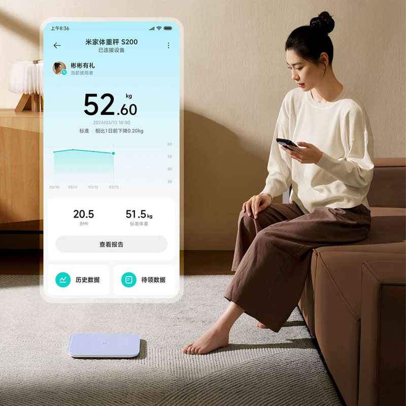 Xiaomi Mijia Weight Scale S200 - огляд і ціна Digital Body Weight Scale
