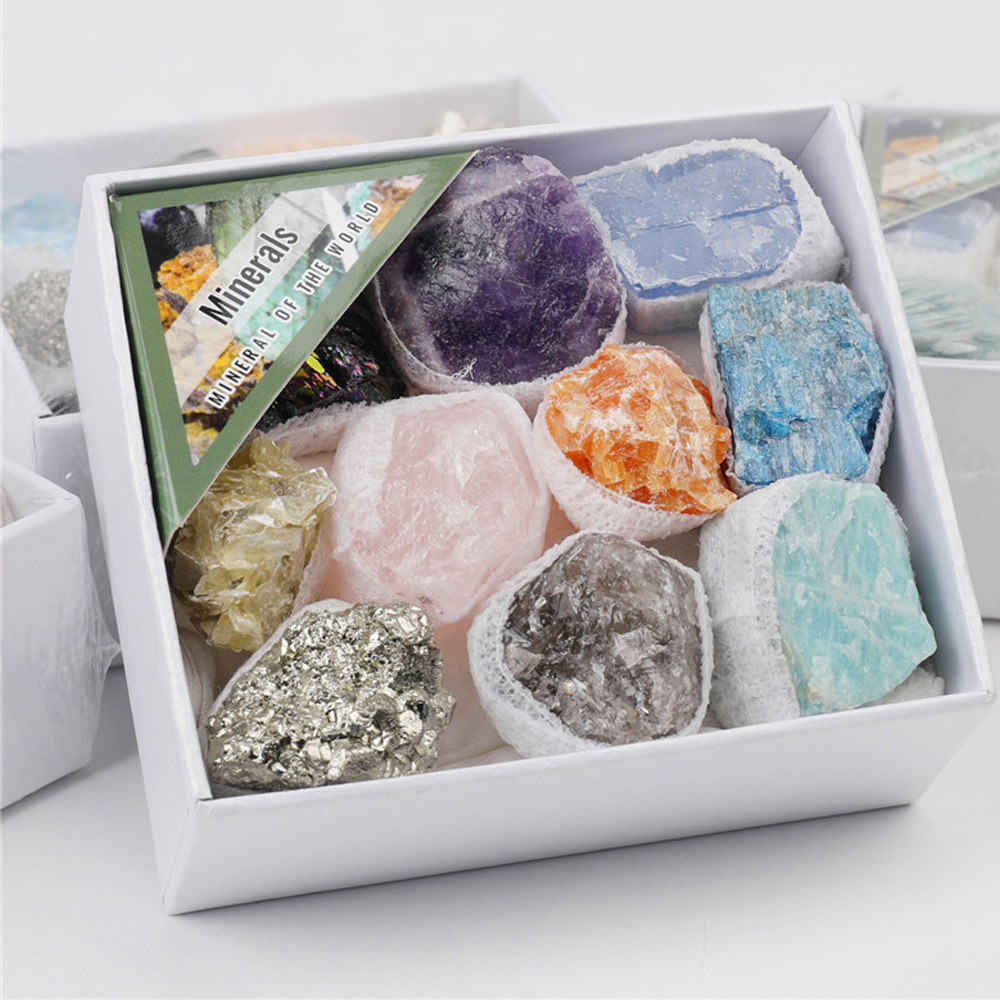 Natural Raw Stone Healing Crys - огляд і ціна Healing Crystal Set