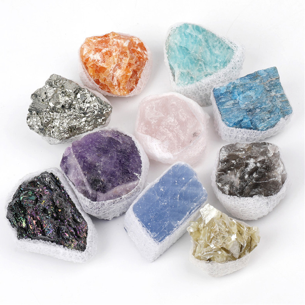 Natural Raw Stone Healing Crys - огляд і ціна Healing Crystal Set