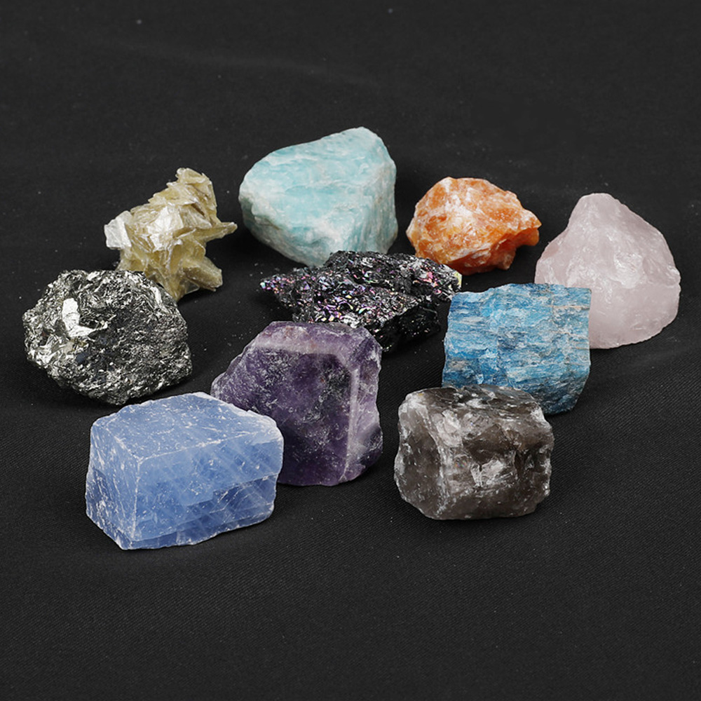 Natural Raw Stone Healing Crys - огляд і ціна Healing Crystal Set