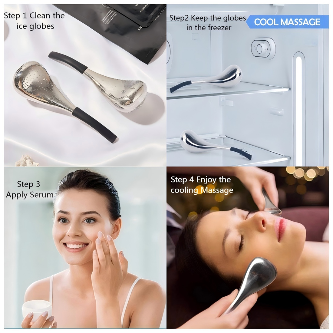 【RABATT】Ice Globes For Face An - огляд і ціна Ice Roller Face Cold