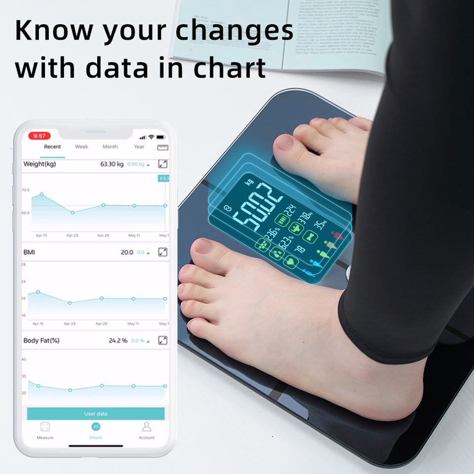 Digital Bluetooth Bathroom Sca - огляд і ціна Digital Body Weight Scale