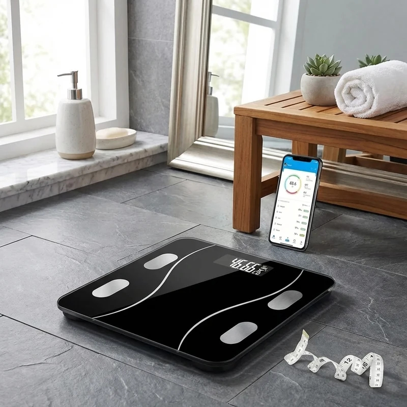 Bluetooth Body Fat Scale Recha - огляд і ціна Digital Body Weight Scale