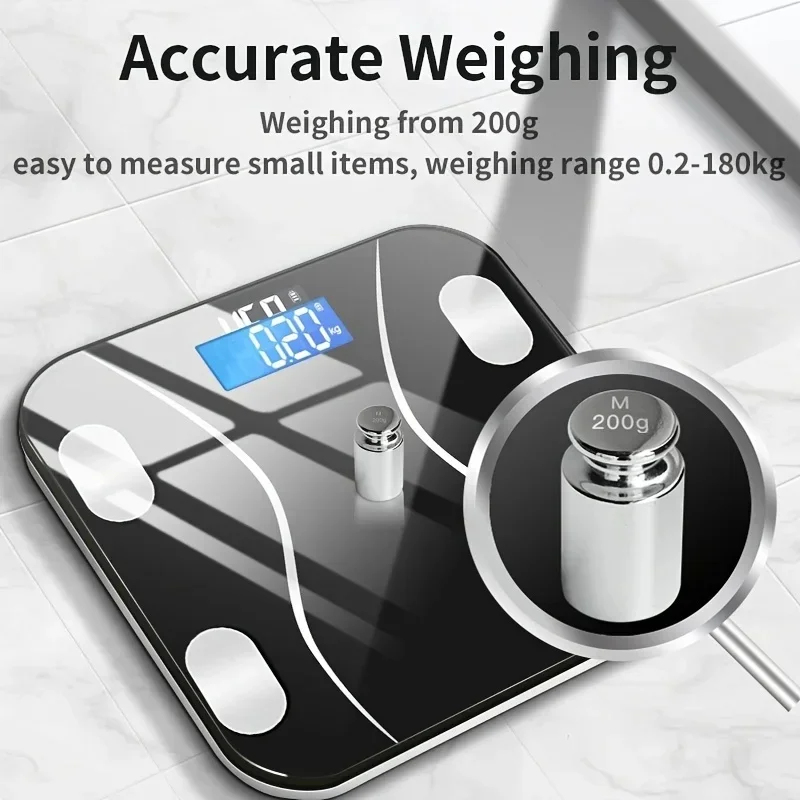 Bluetooth Body Fat Scale Recha - огляд і ціна Digital Body Weight Scale