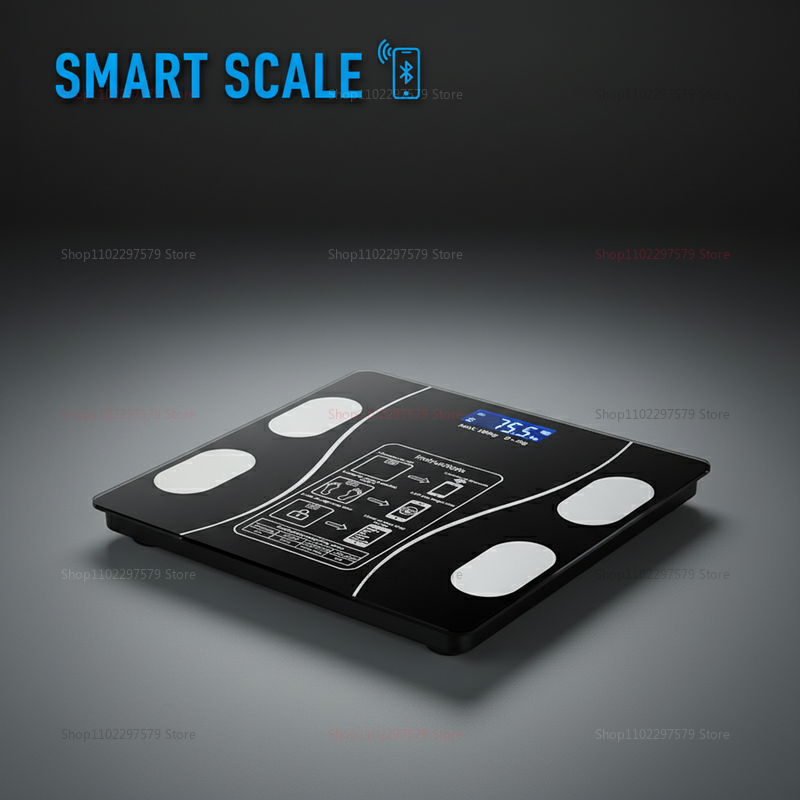 Bluetooth Body Fat Scale Smart - огляд і ціна Digital Body Weight Scale