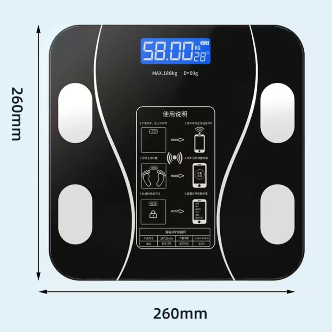 USB Intelligent Precise Body F - огляд і ціна Digital Body Weight Scale